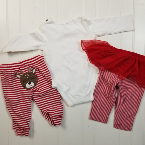 Carters Holiday Set 6M - Picture 2 of 3